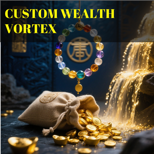 OMenergy Prosperity Empowerment and Wealth Flow Alignment Crystal Bracelet