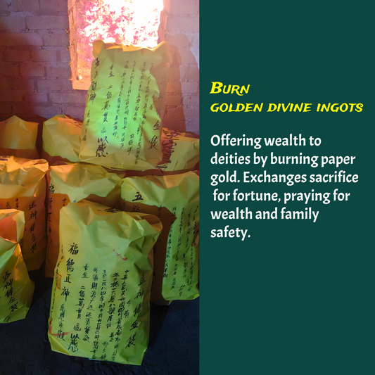 OMenergy Burn golden divine ingots