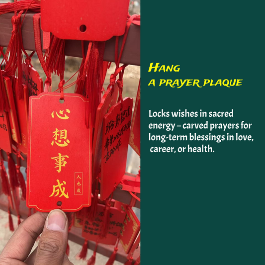 OMenergy Hang a prayer plaque