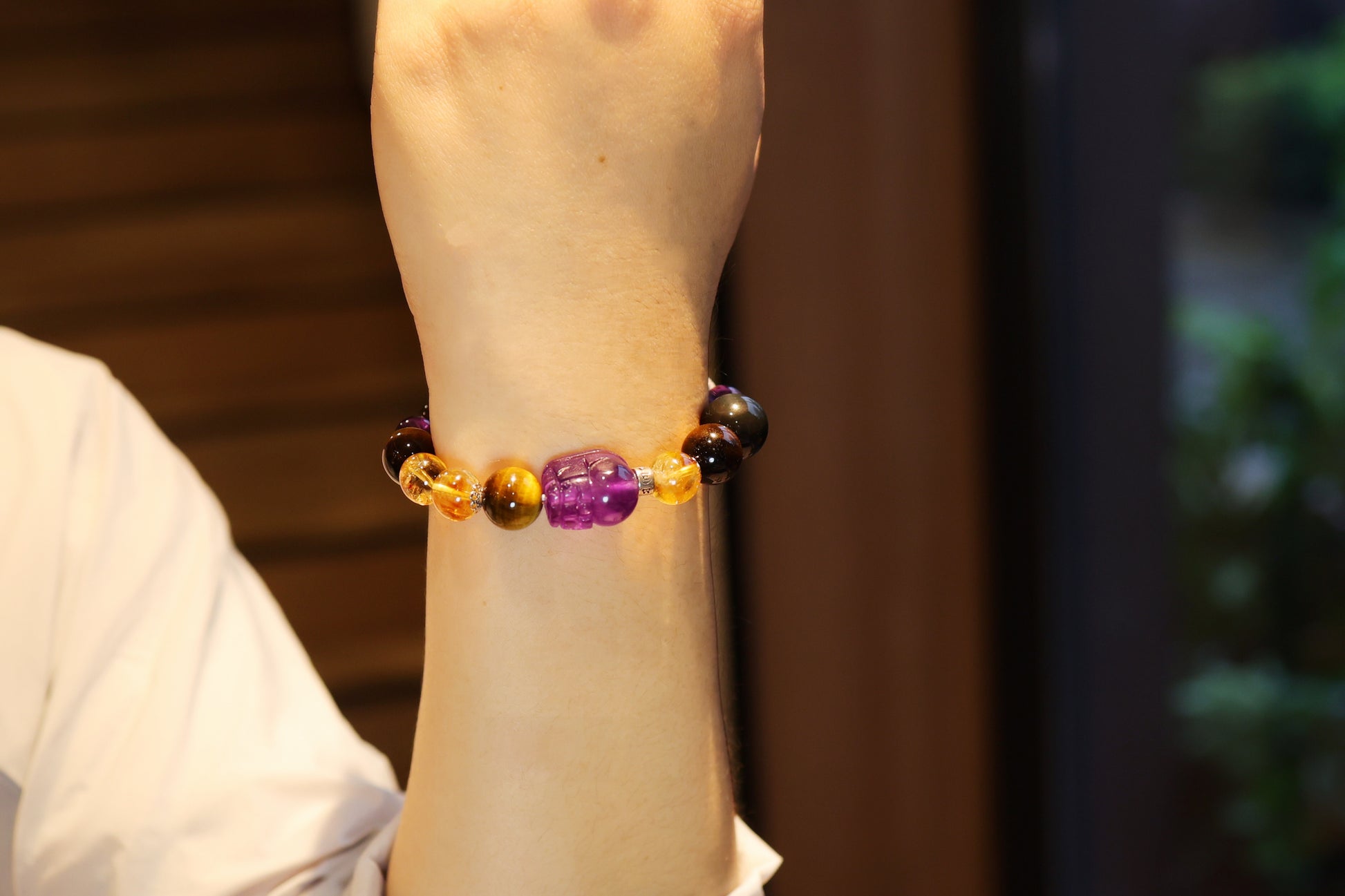 OMenergy LaiCai/Prosperity Flow Five Elements Bracelet