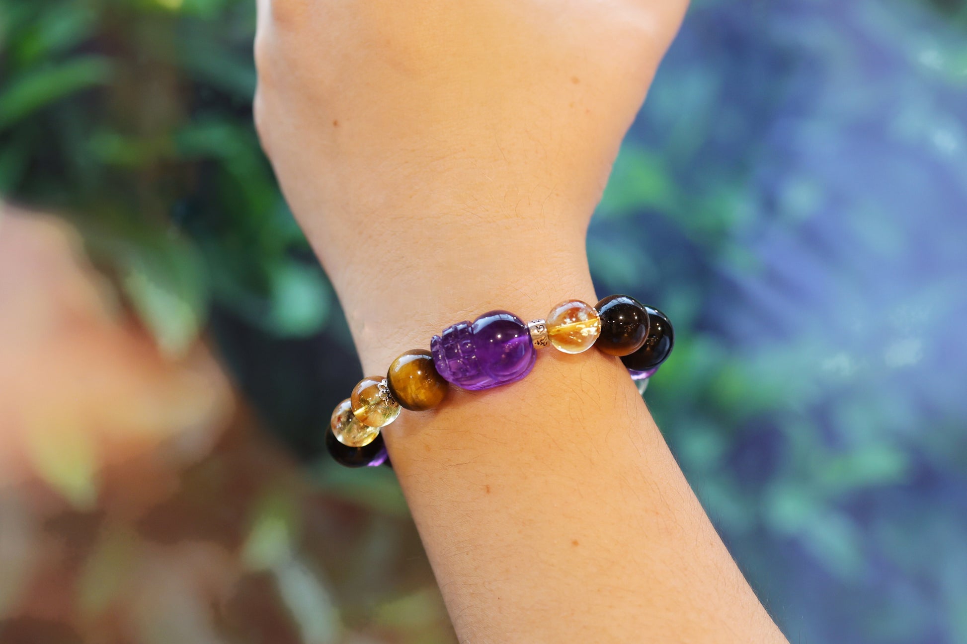 OMenergy LaiCai/Prosperity Flow Five Elements Bracelet