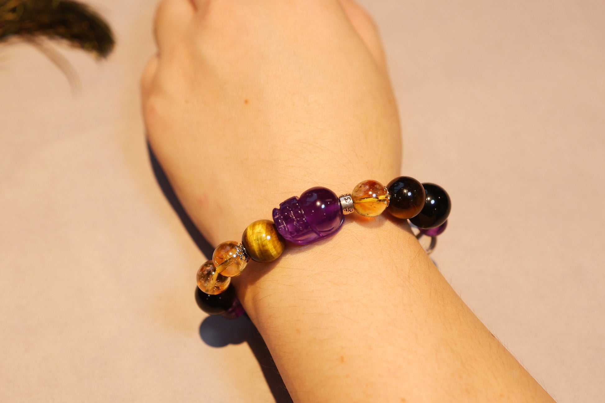 OMenergy LaiCai/Prosperity Flow Five Elements Bracelet