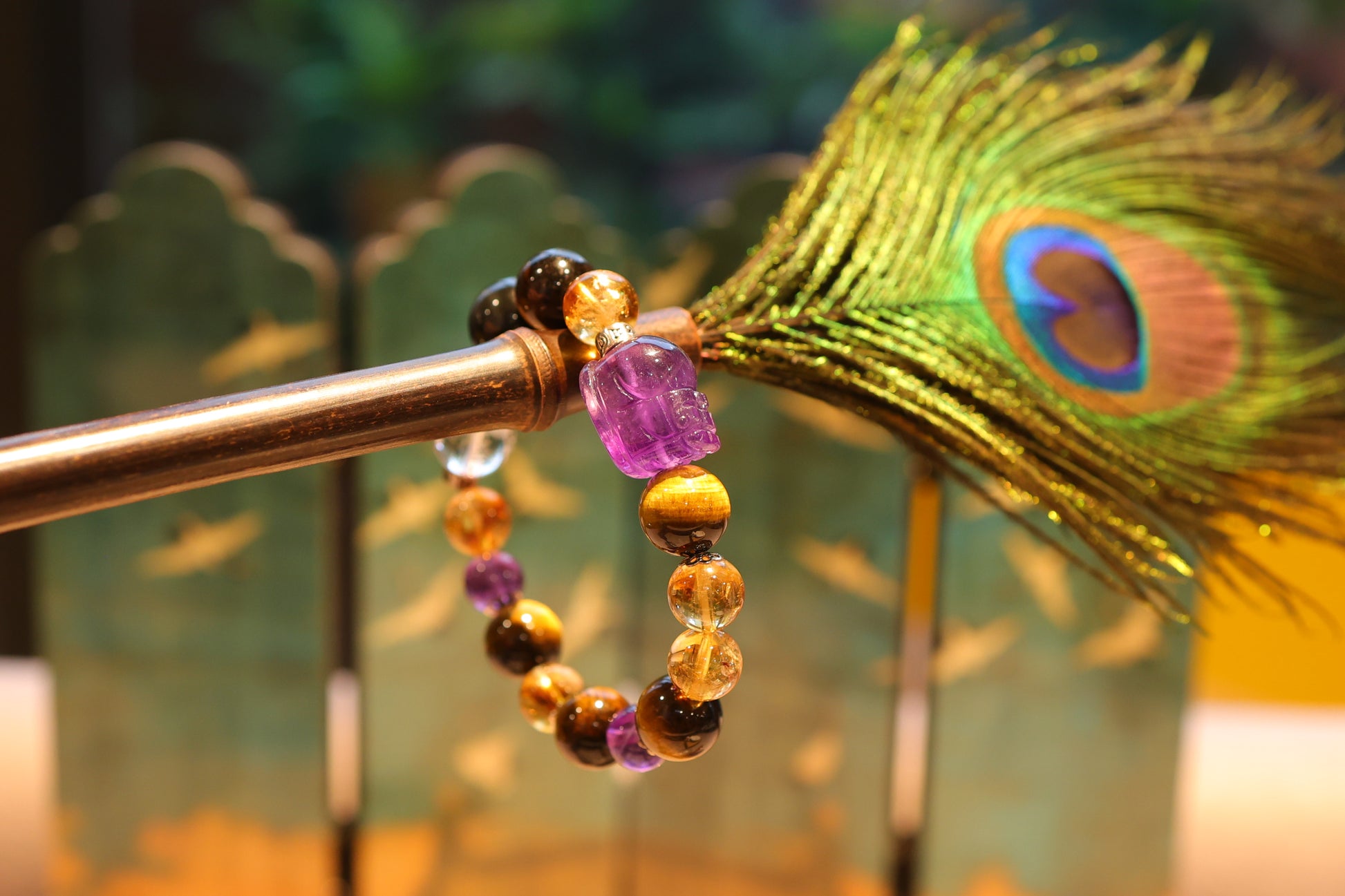OMenergy LaiCai/Prosperity Flow Five Elements Bracelet