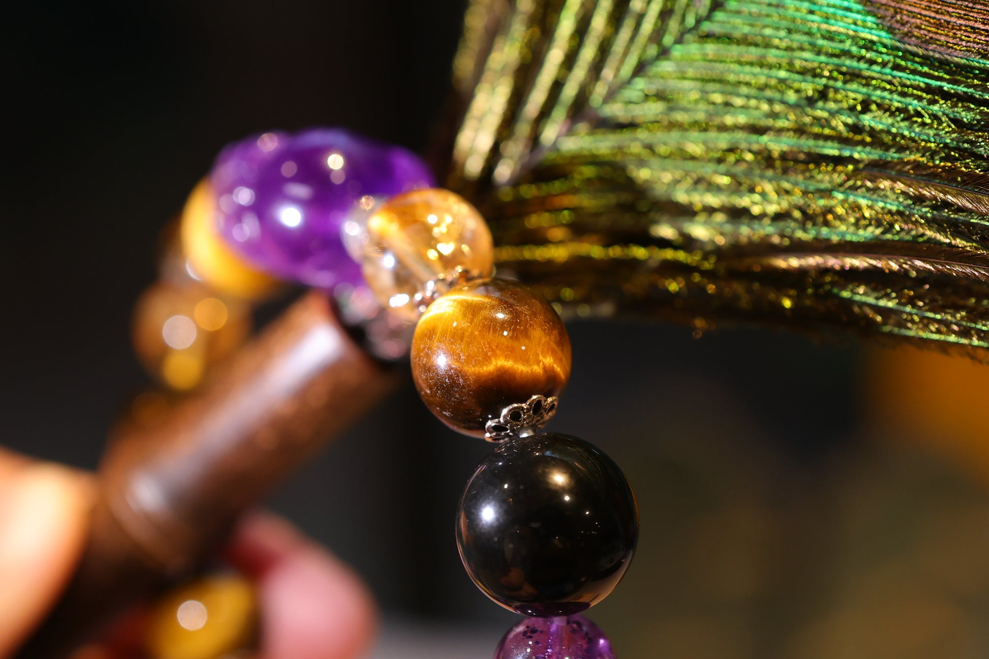 OMenergy LaiCai/Prosperity Flow Five Elements Bracelet